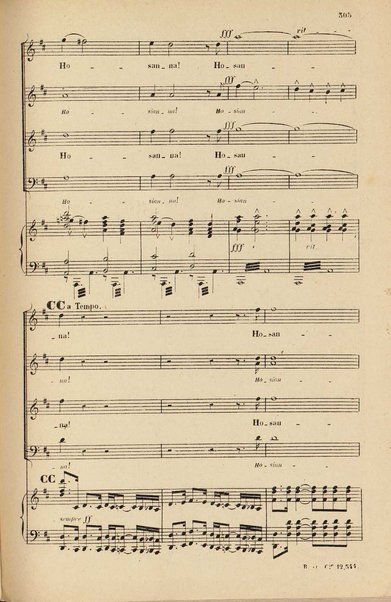 Les beatitudes : d'après l'Évangile / poëme de madame Colomb et traduction allemande de G. Fr. Reiss ; musique de César Franck