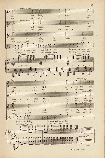 Les beatitudes : d'après l'Évangile / poëme de madame Colomb et traduction allemande de G. Fr. Reiss ; musique de César Franck