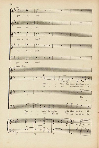 Les beatitudes : d'après l'Évangile / poëme de madame Colomb et traduction allemande de G. Fr. Reiss ; musique de César Franck