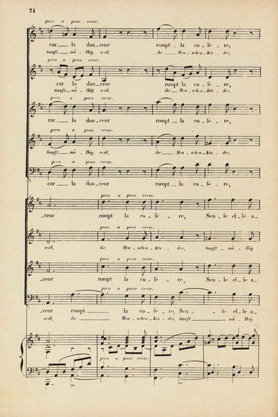 Les beatitudes : d'après l'Évangile / poëme de madame Colomb et traduction allemande de G. Fr. Reiss ; musique de César Franck