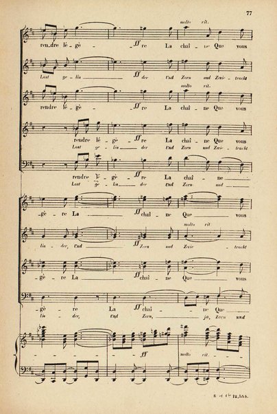 Les beatitudes : d'après l'Évangile / poëme de madame Colomb et traduction allemande de G. Fr. Reiss ; musique de César Franck