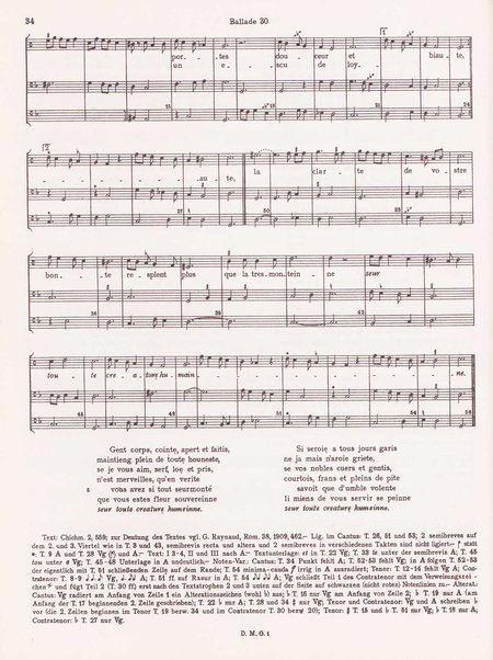 Balladen, Rondeaux und Virelais. 1
