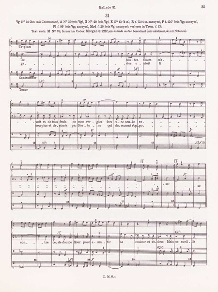 Balladen, Rondeaux und Virelais. 1