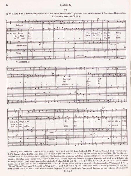 Balladen, Rondeaux und Virelais. 1