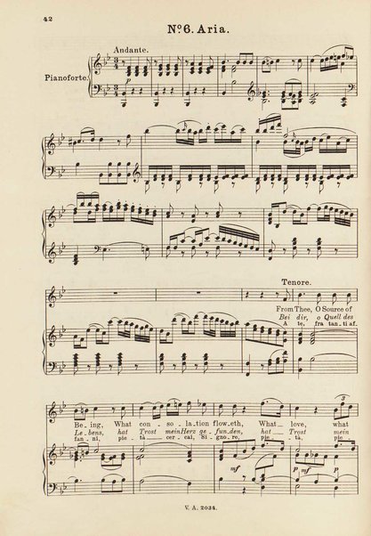 Davidde penitente : Oratorium : K. V. 469 / W. A. Mozart ; english translation by mrs. B. Shapleigh