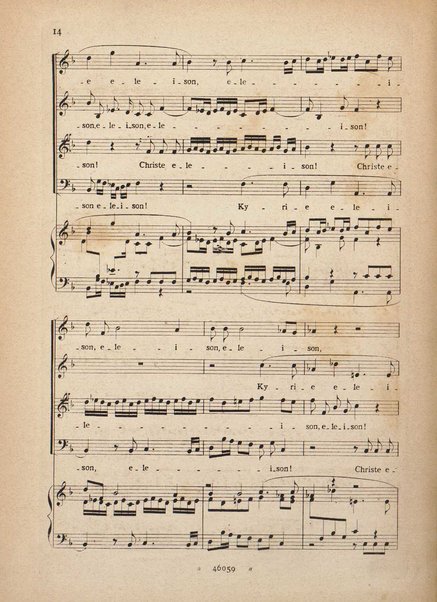 Requiem a quattro voci / di W. A. Mozart