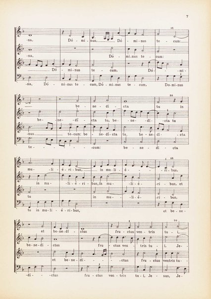 Le litanie a (3), 4, 5, 6 e 8 voci. 20