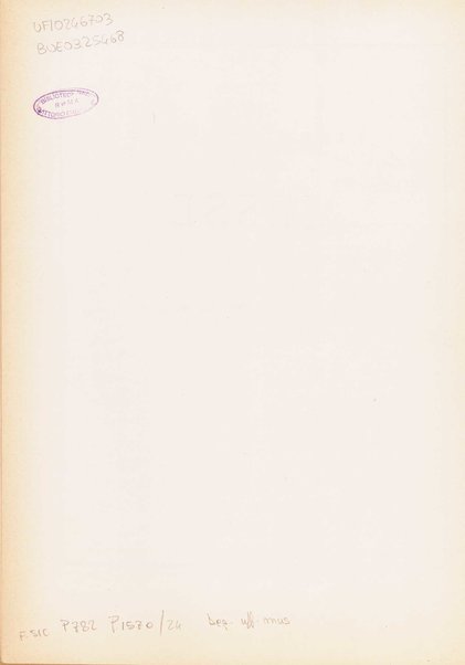 Il libro ottavo delle messe a 4,5 e 6 voci. 24