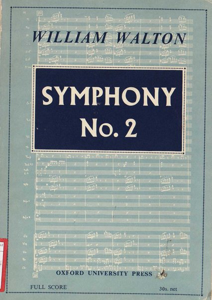 Symphony no. 2 / William Walton