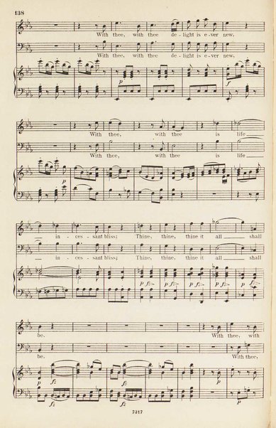 The creation : an oratorio / music by Joseph Haydn ; vocal score with a separate accompaniment for the organ, or pianoforte arranged by Vincent Novello