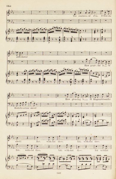 The creation : an oratorio / music by Joseph Haydn ; vocal score with a separate accompaniment for the organ, or pianoforte arranged by Vincent Novello