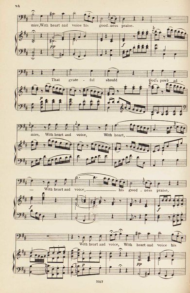 The creation : an oratorio / music by Joseph Haydn ; vocal score with a separate accompaniment for the organ, or pianoforte arranged by Vincent Novello
