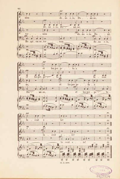 Requiem : (Missa pro defunctis), für Chor und Orchester : c moll / L. Cherubini