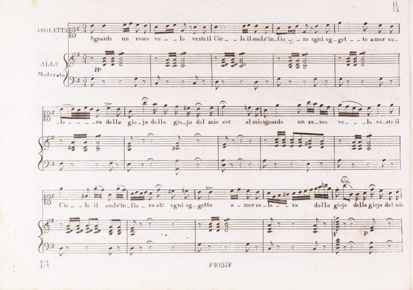 La straniera : melodramma / posto in musica da V. Bellini ; °ridotta con accompagnamento di piano forte dal sig maestro Luigi Truzzi!