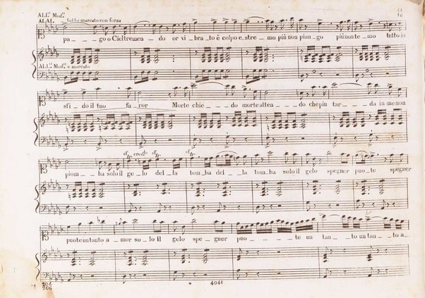 La straniera : melodramma / posto in musica da V. Bellini ; °ridotta con accompagnamento di piano forte dal sig maestro Luigi Truzzi!