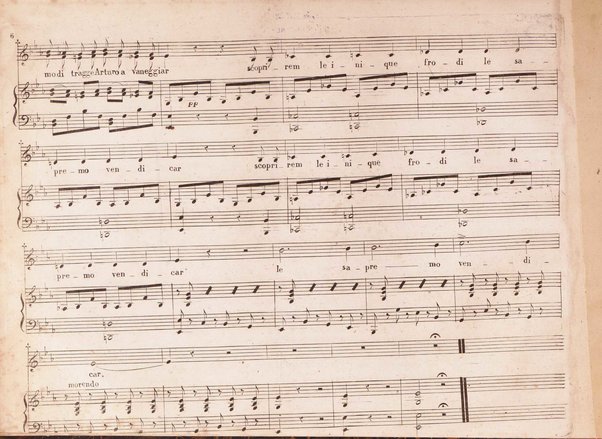 La straniera : melodramma tragico in due atti / musica del m. V. Bellini