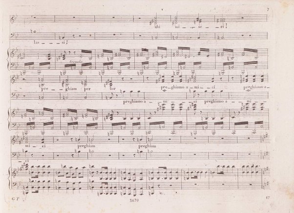 Il pirata : melodramma / posto in musica da Vincenzo Bellini