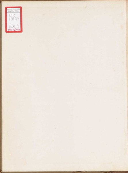 Sei quintetti per due violini, alto, et due violoncelli, concertanti. Violino primo