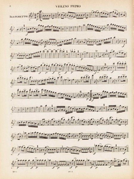 Contient les outres 5 quintours no. 1-3, 9 & 10. 2 Violino primo