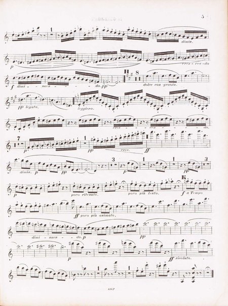 Vingt-troisieme quintetto pour deux violons, alto & deux violoncelles. Violino 1.