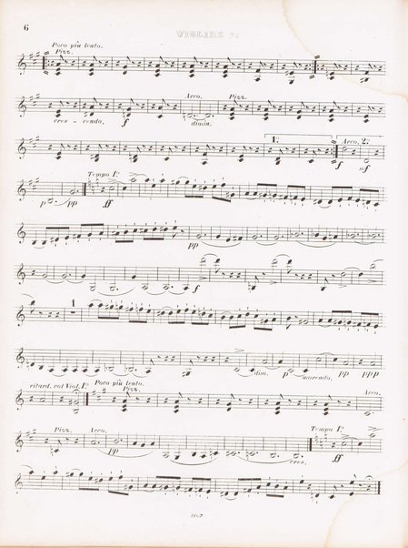 Vingt-troisieme quintetto pour deux violons, alto & deux violoncelles. Violino 2.