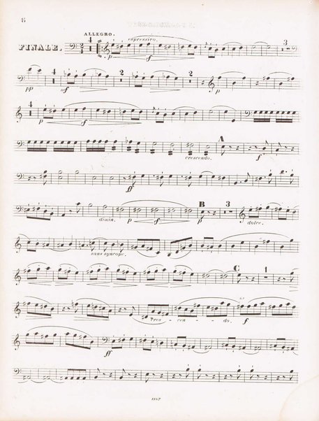 Vingt-troisieme quintetto pour deux violons, alto & deux violoncelles. Violoncello. 1.