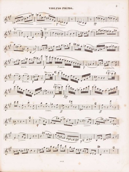 31. quintetto pour deux violons, alto & deux violoncelles. Violino primo