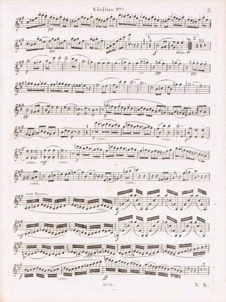 Quintuor pour deux violons, deux altos et violoncelle : oeuvre 18 / composé par Felix Mendelssohn-Bartholdy