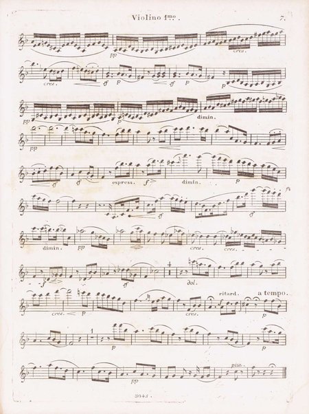 Quintuor pour deux violons, deux altos et violoncelle : oeuvre 18 / composé par Felix Mendelssohn-Bartholdy