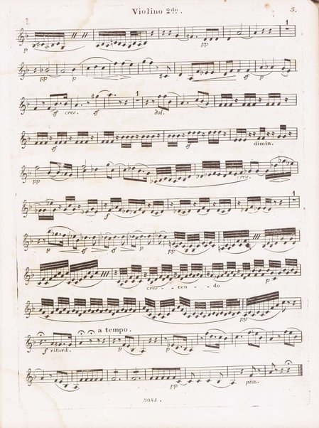 Quintuor pour deux violons, deux altos et violoncelle : oeuvre 18 / composé par Felix Mendelssohn-Bartholdy