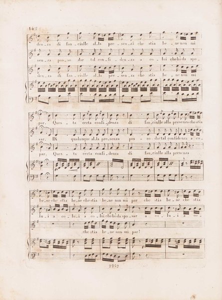 Il matrimonio secreto : opera buffa / del maestro Cimarosa