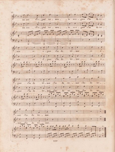 Il matrimonio secreto : opera buffa / del maestro Cimarosa