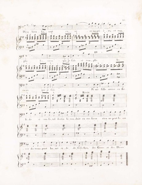 Iphigenie en Aulide : tragédie lyrique en trois actes / musique de Gluck