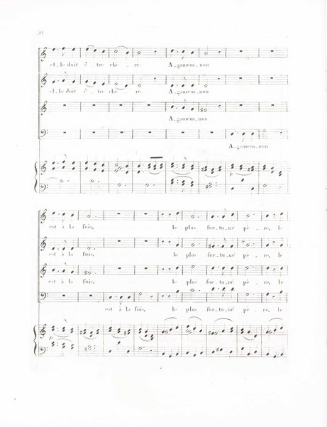 Iphigenie en Aulide : tragédie lyrique en trois actes / musique de Gluck