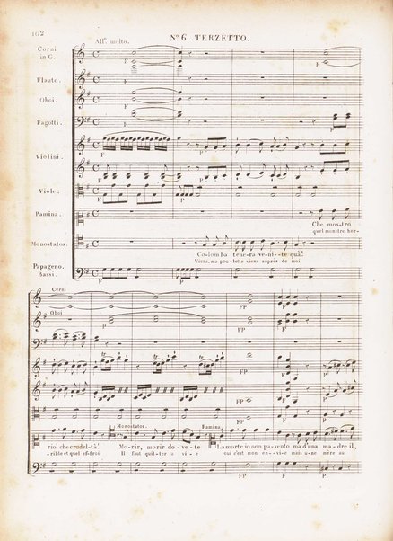 Il flauto magico, dramma giocoso in due atti messo in musica dal signor W. A. Mozart