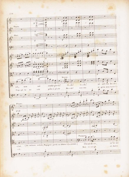 Il flauto magico, dramma giocoso in due atti messo in musica dal signor W. A. Mozart