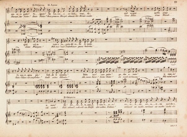 Don Juan : Oper in zwei Aufzügen / von W. A. Mozart ; nebst einem Anhang von später eingelegten Stücken ; Klavierauszug von A. E. Müller