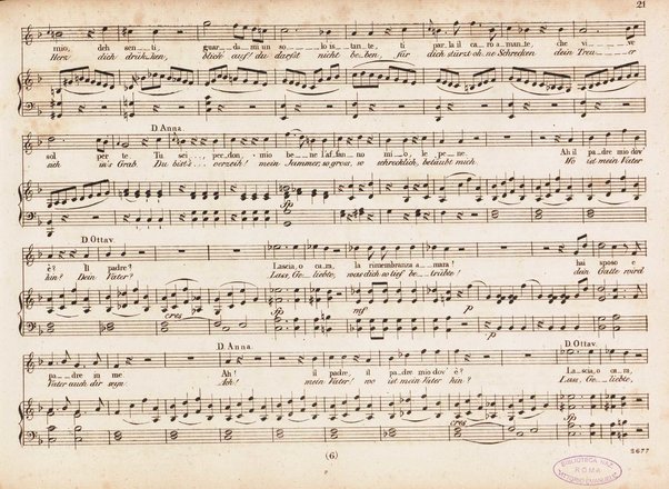 Don Juan : Oper in zwei Aufzügen / von W. A. Mozart ; nebst einem Anhang von später eingelegten Stücken ; Klavierauszug von A. E. Müller