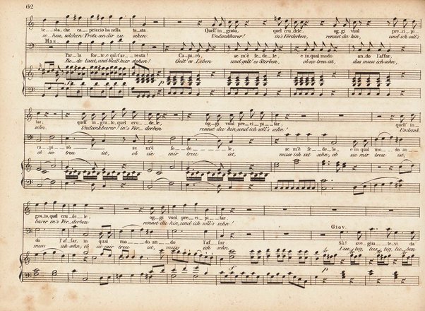 Don Juan : Oper in zwei Aufzügen / von W. A. Mozart ; nebst einem Anhang von später eingelegten Stücken ; Klavierauszug von A. E. Müller