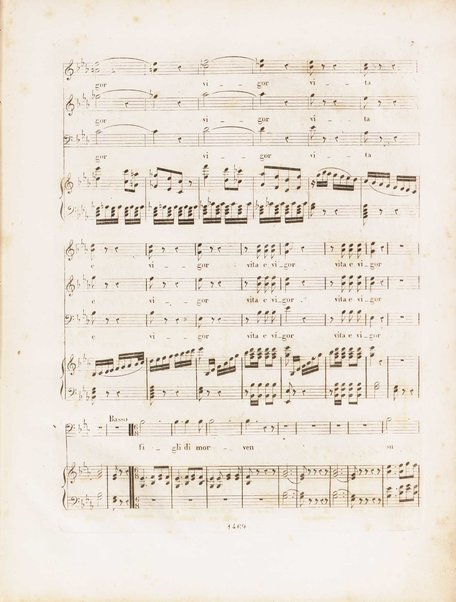 La donna del lago : opera seria in due atti / musica del signor maestro Gioachino Rossini ; Ridotto per il piano forte