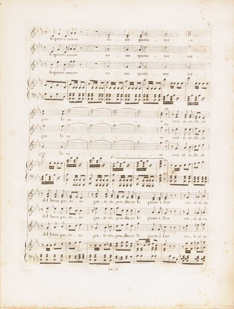 La donna del lago : opera seria in due atti / musica del signor maestro Gioachino Rossini ; Ridotto per il piano forte