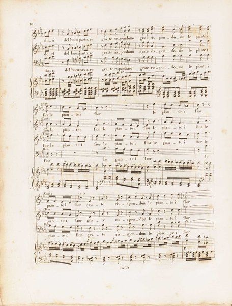 La donna del lago : opera seria in due atti / musica del signor maestro Gioachino Rossini ; Ridotto per il piano forte