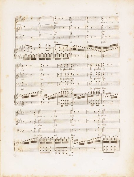 La donna del lago : opera seria in due atti / musica del signor maestro Gioachino Rossini ; Ridotto per il piano forte