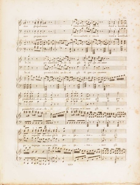 La donna del lago : opera seria in due atti / musica del signor maestro Gioachino Rossini ; Ridotto per il piano forte