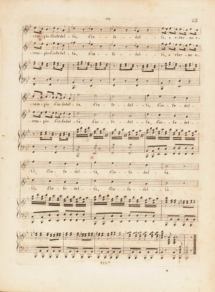 Partition de l'Elisabeth, reine d'Angleterre / musique de Rossini