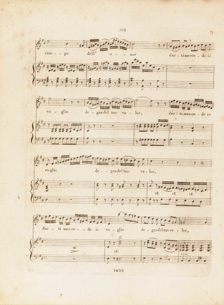 Partition de l'Elisabeth, reine d'Angleterre / musique de Rossini