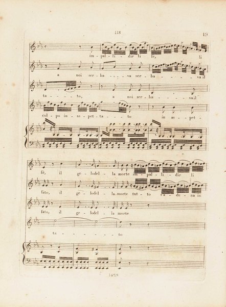 Partition de l'Elisabeth, reine d'Angleterre / musique de Rossini