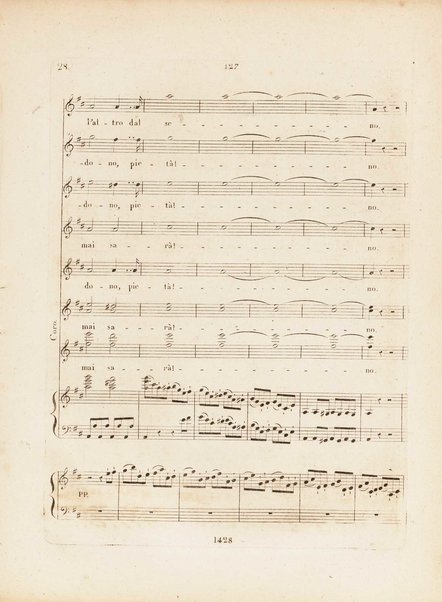 Partition de l'Elisabeth, reine d'Angleterre / musique de Rossini