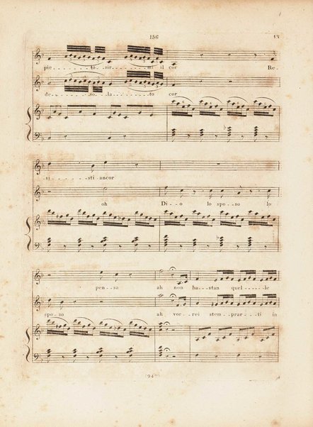 Partition de l'Elisabeth, reine d'Angleterre / musique de Rossini