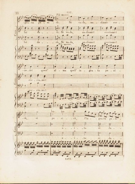 Partition de l'Elisabeth, reine d'Angleterre / musique de Rossini